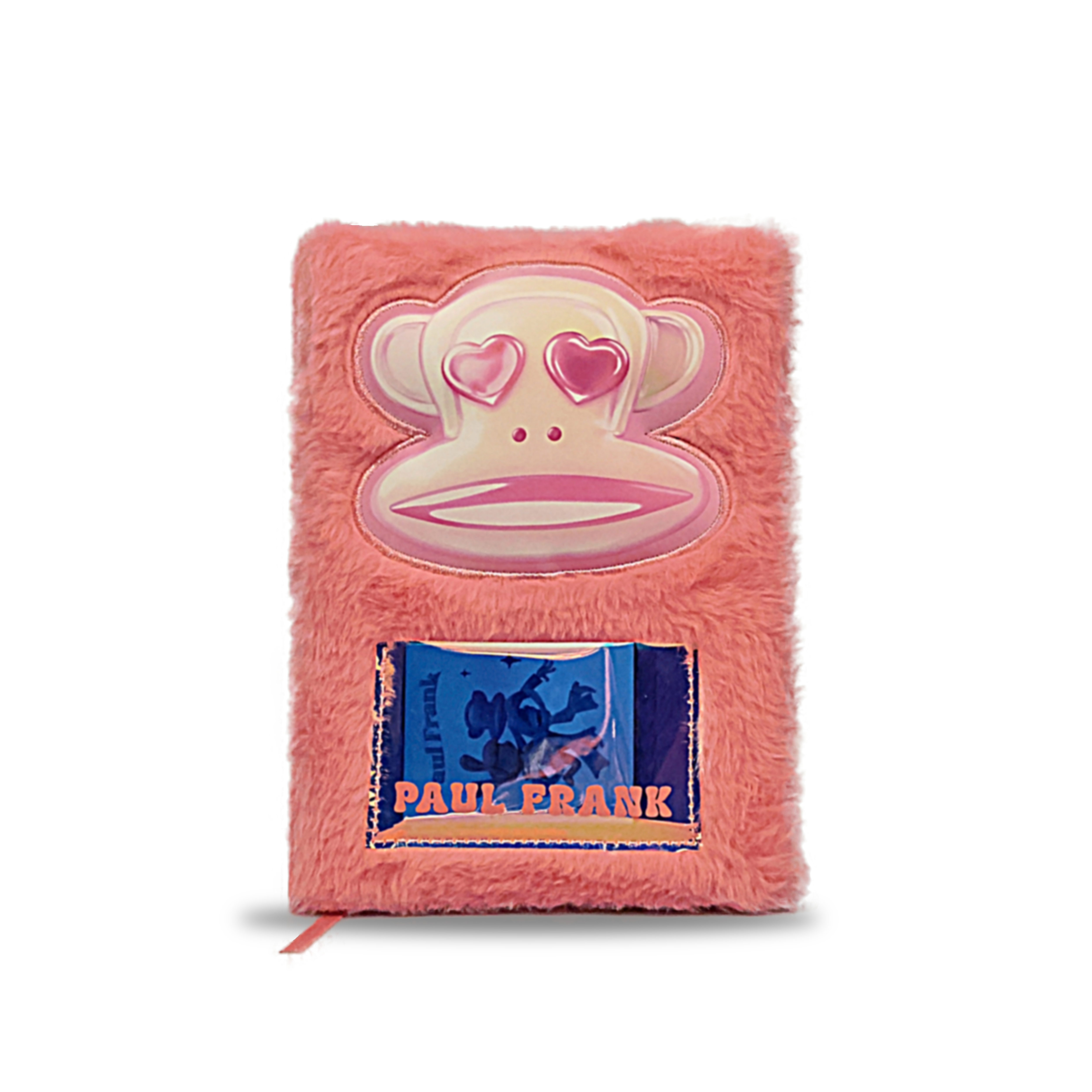 洋書　BUFFALO PINK Pink Julius Plush Hardcover Notebook Set