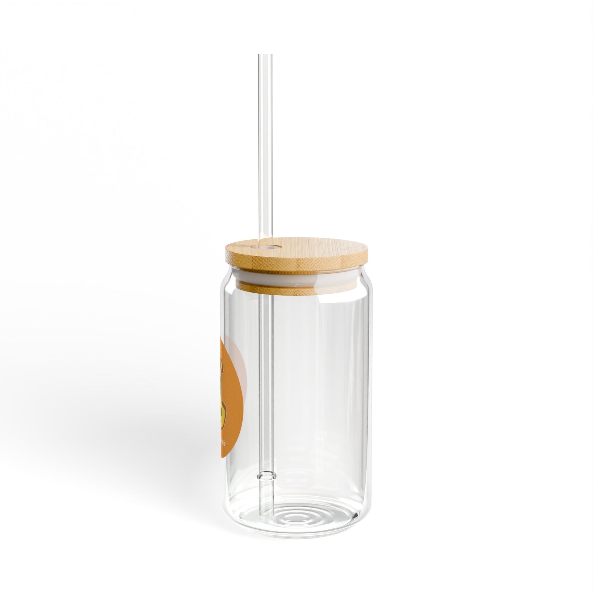 Worry Bear Glass Sipper