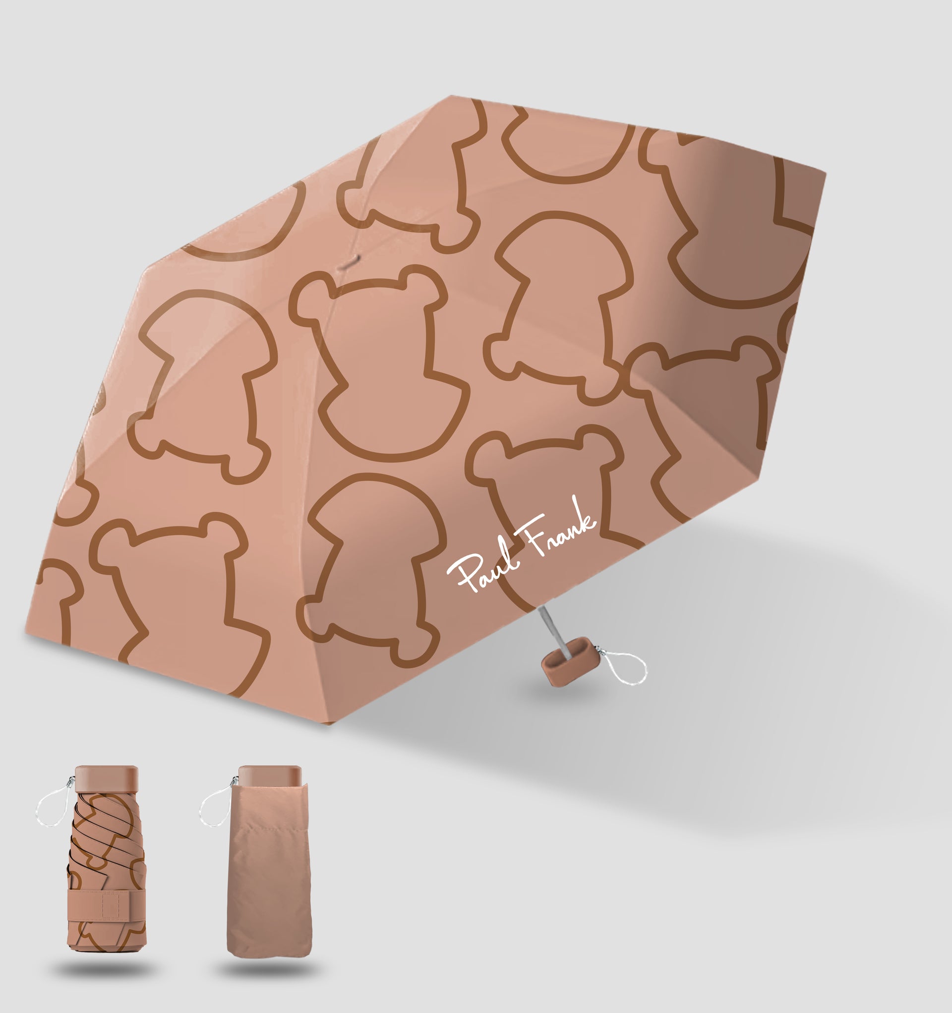 Worry Bear Folding Umbrella