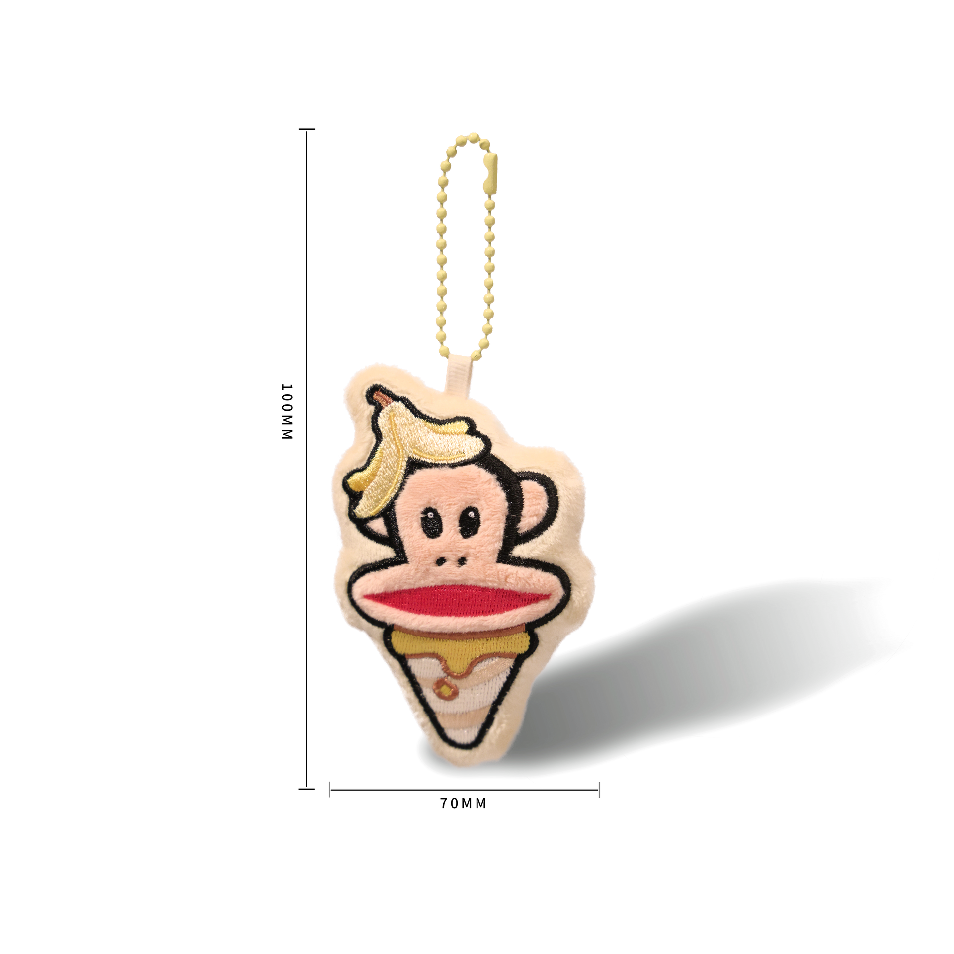 Icecream Plush Magnetic Fridge Sticker