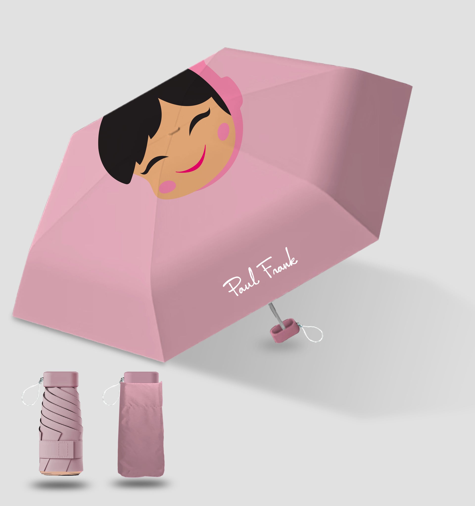 Bunny Girl Folding Umbrella