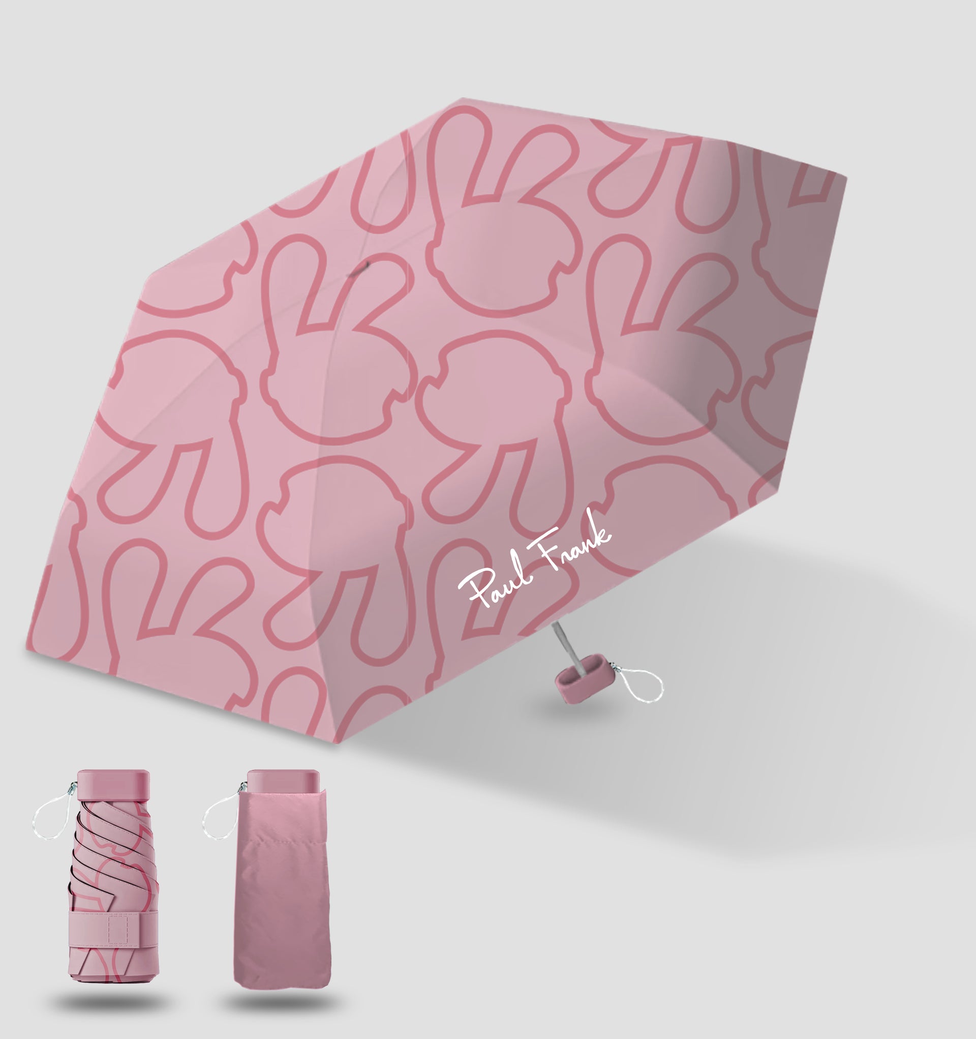 Bunny Girl Folding Umbrella