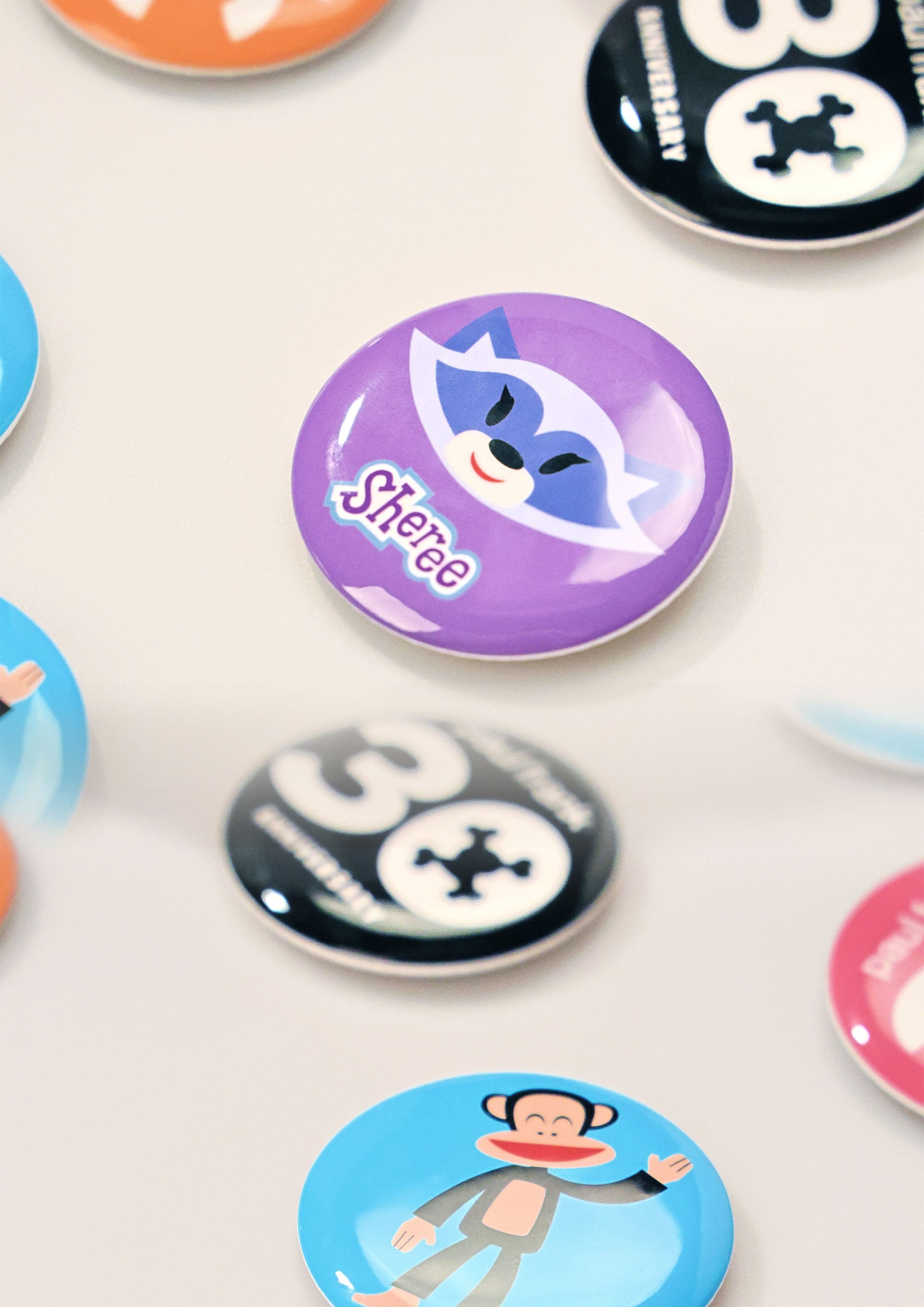 Glossy Badge