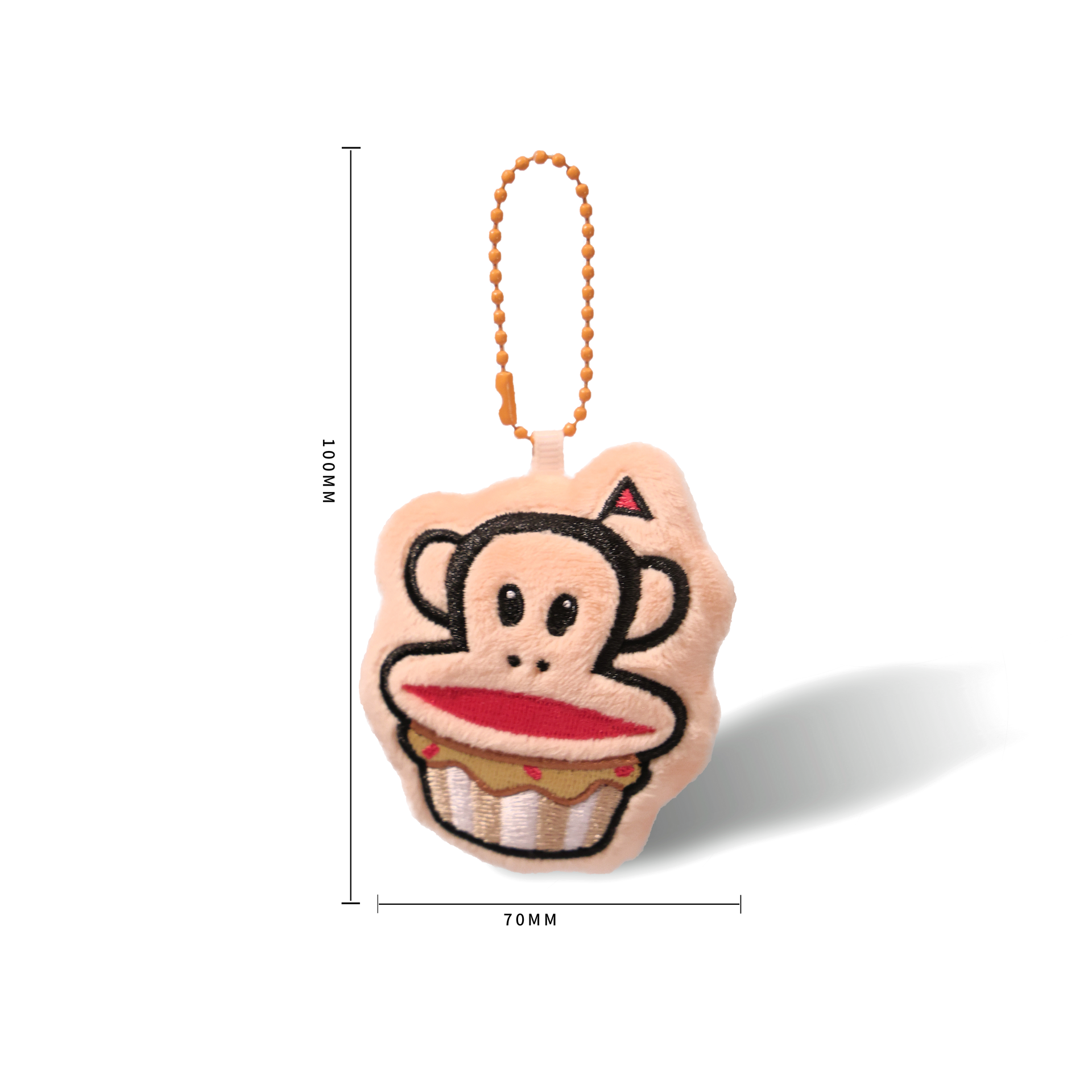 Cupcake Plush Magnetic Fridge Sticker