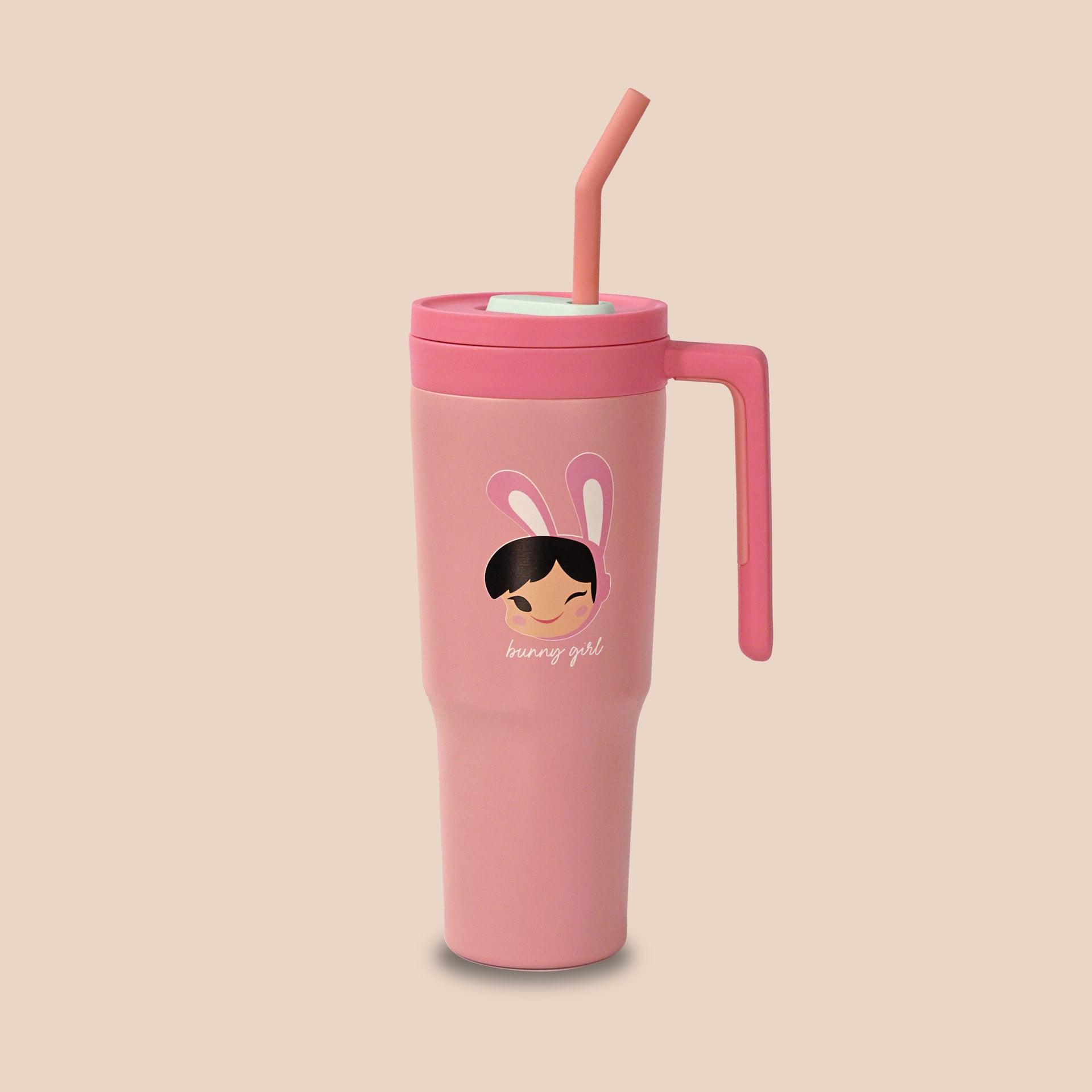 Bunny Girl Large-capacity Outdoor Insulated Cup