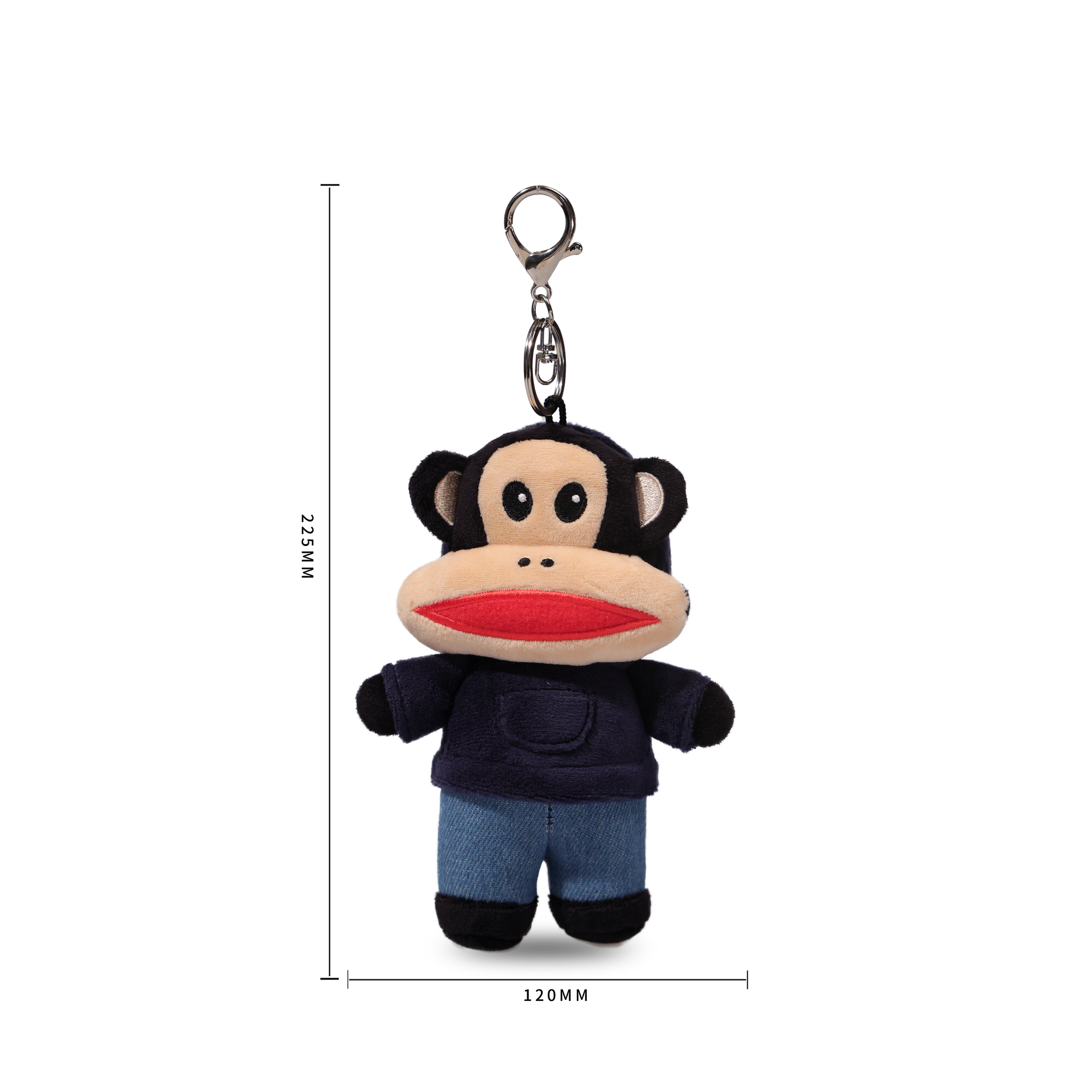 Julius Plush Cartoon Hanging Ornament