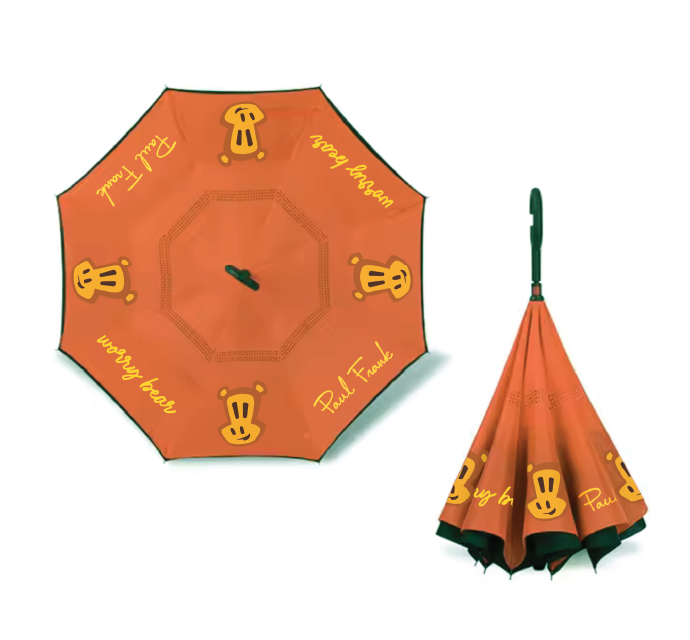 Worry Bear Reverse Umbrella