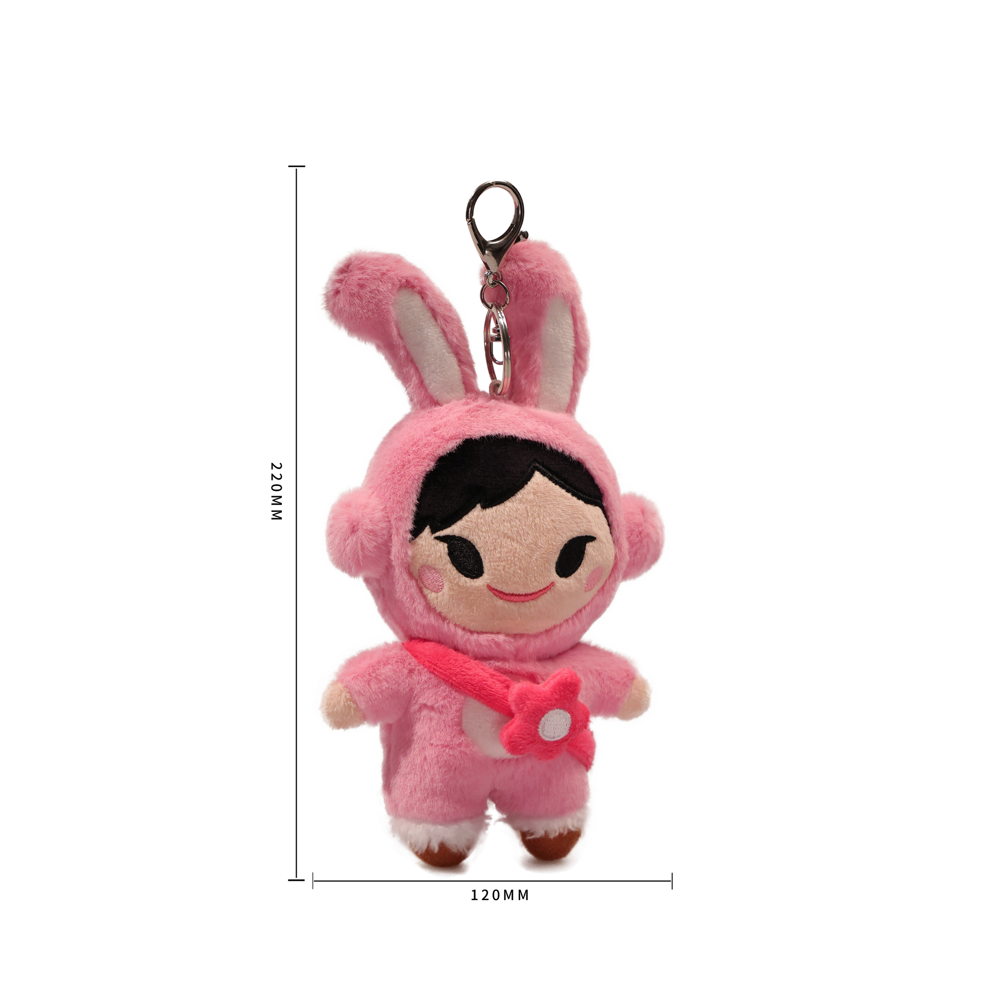 Bunny Girl Plush Cartoon Hanging Ornament