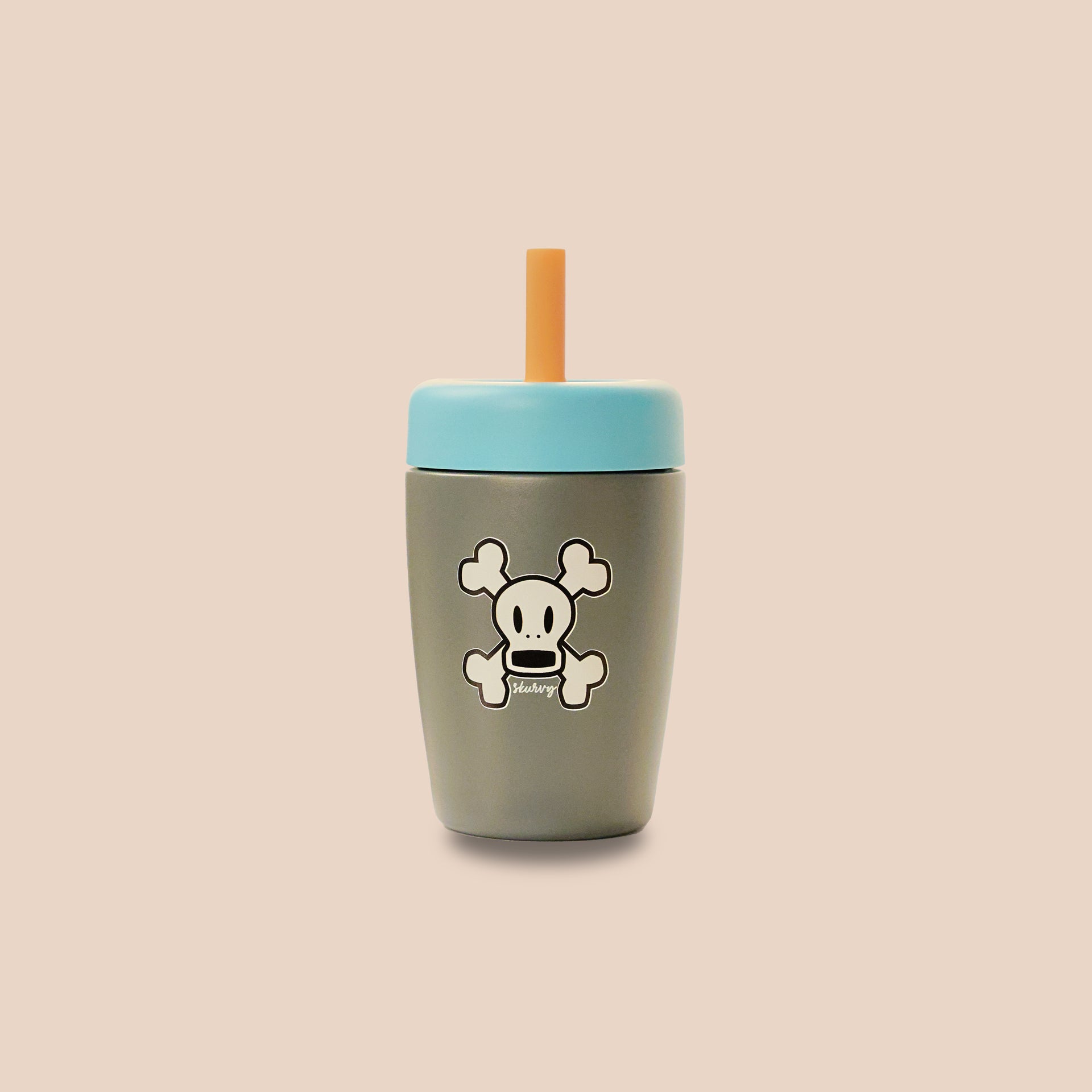 Skurvy Straw Thermos Cup