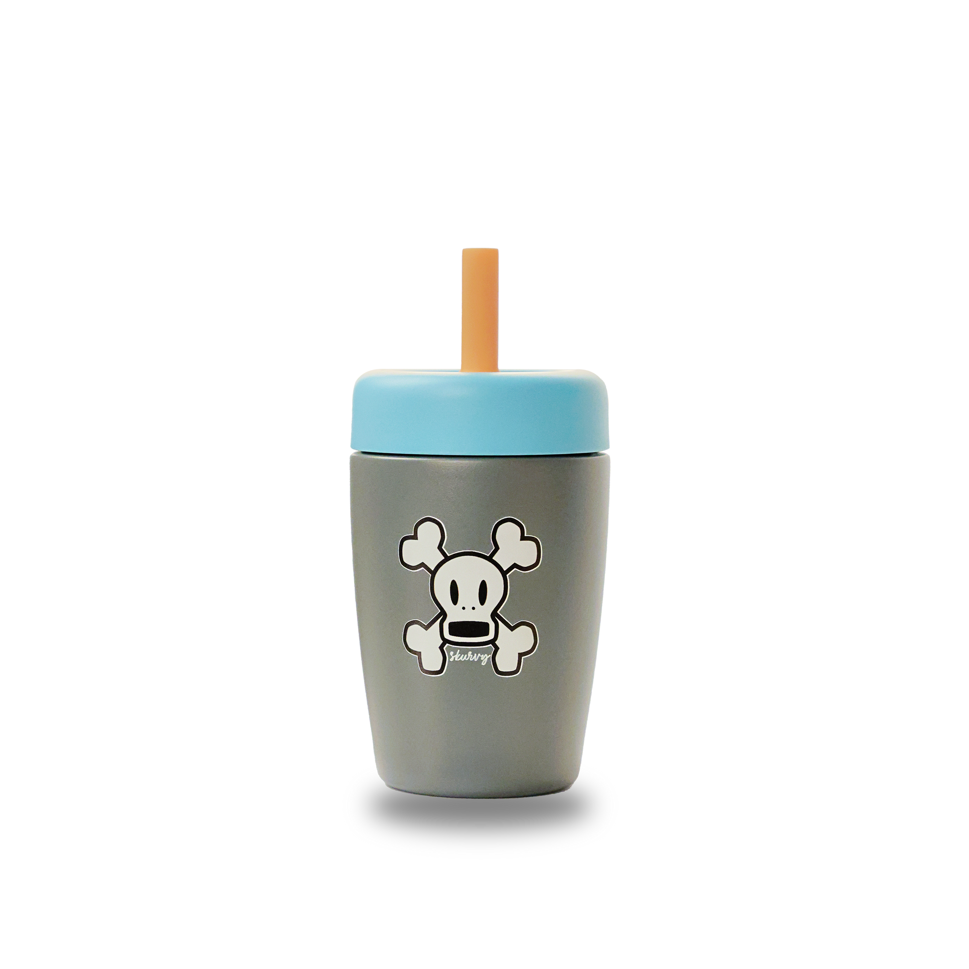 Skurvy Straw Thermos Cup