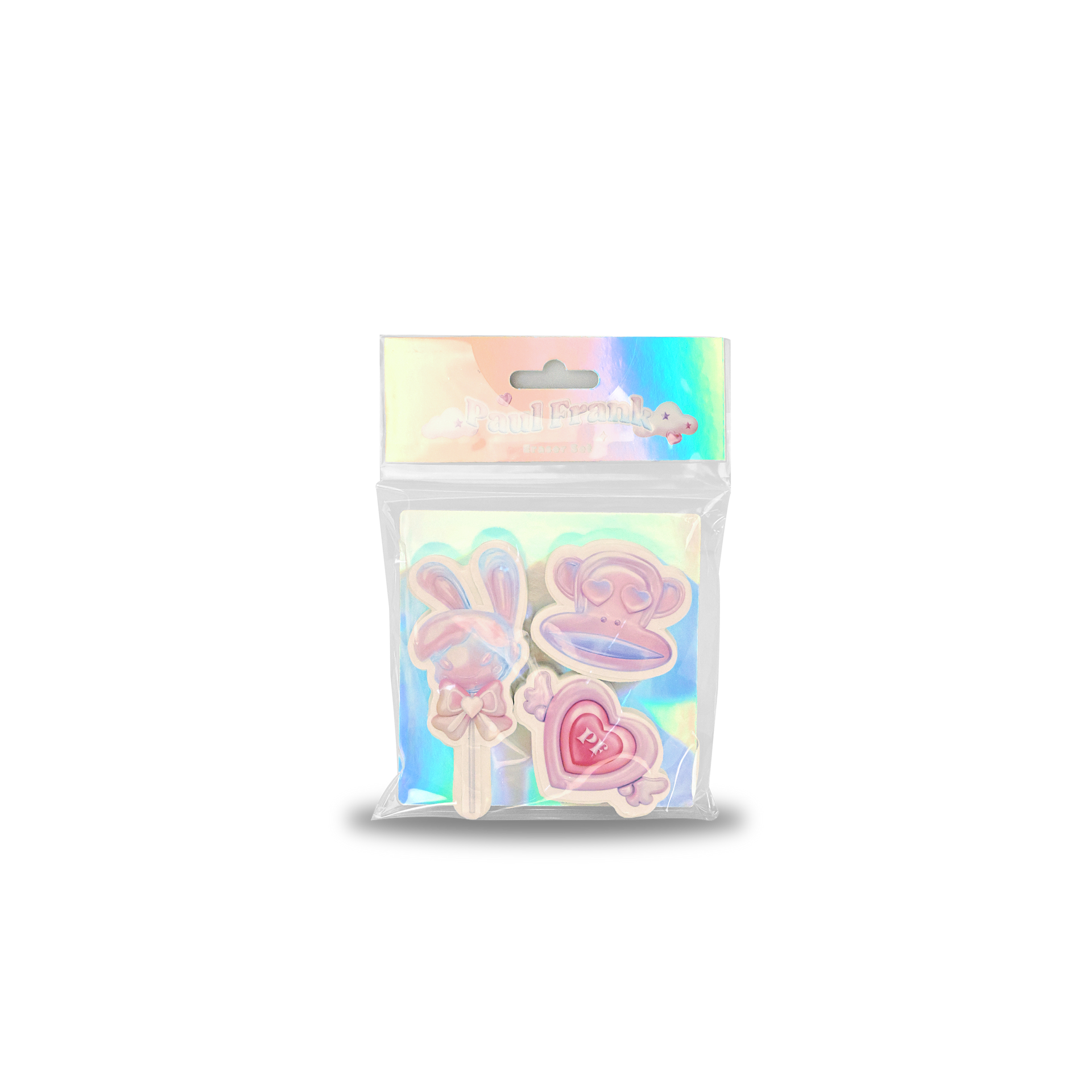 Paul Frank Shaped Erasers Set