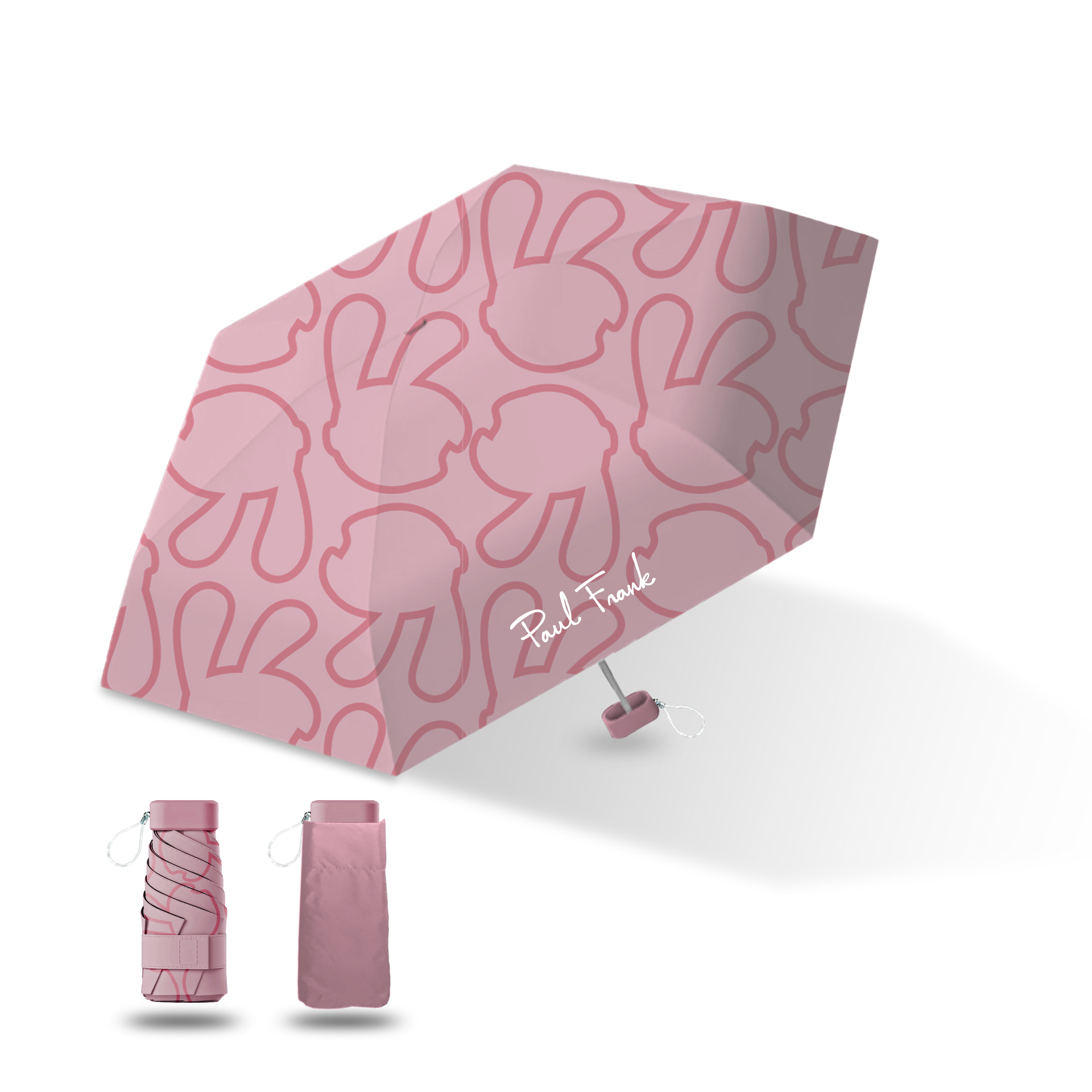 Bunny Girl Five-Fold Umbrella