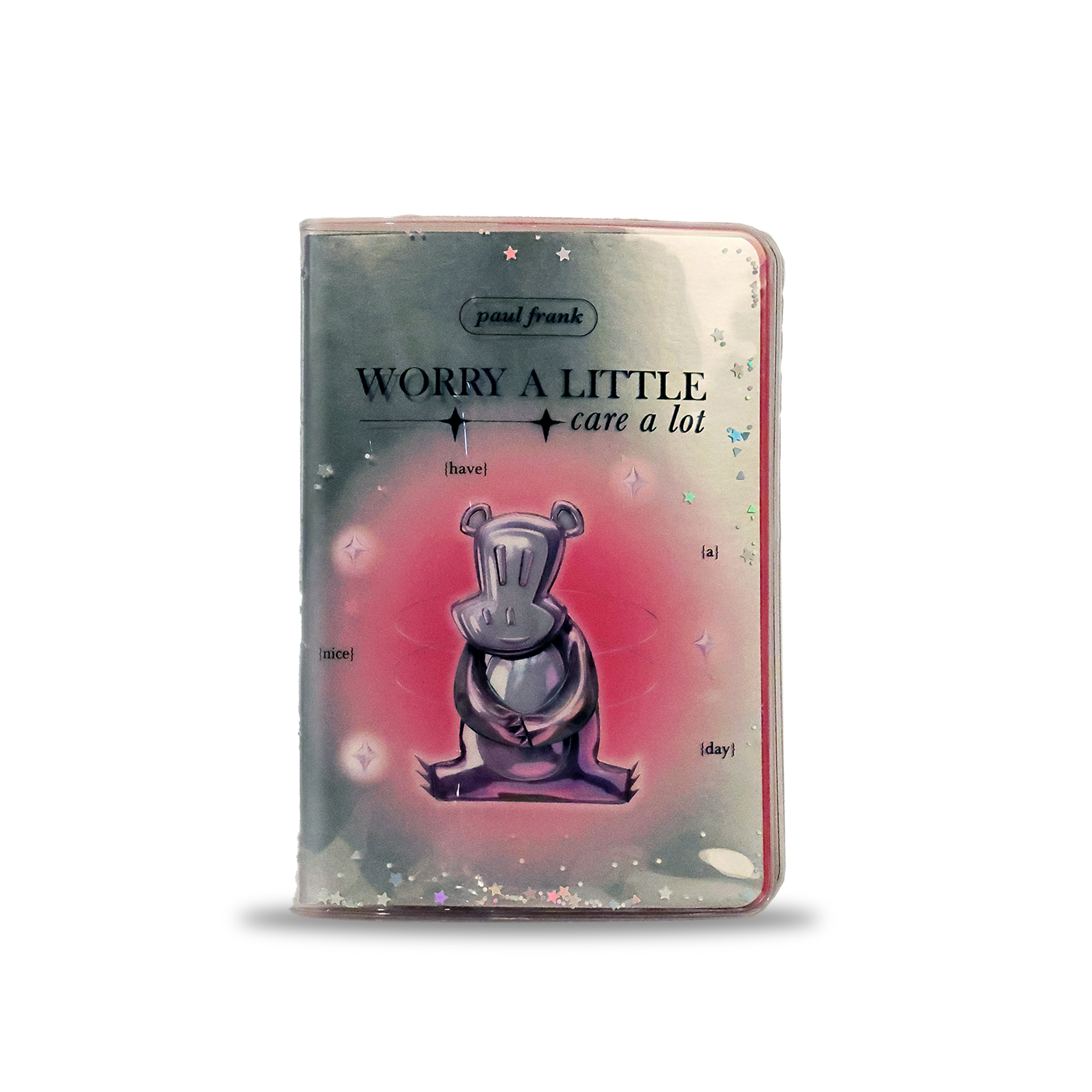 Worry Bear Hardcover Notebook