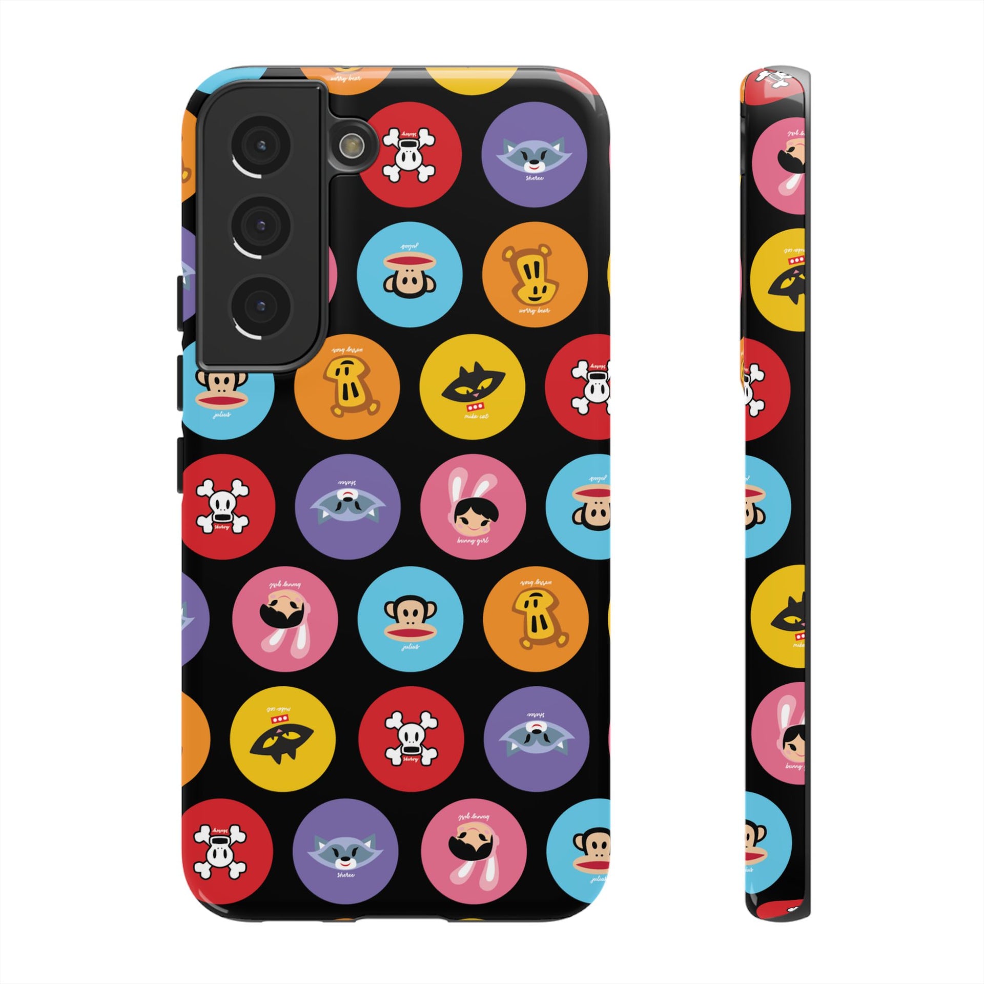 Paul Frank & Friends Black Tough Cases