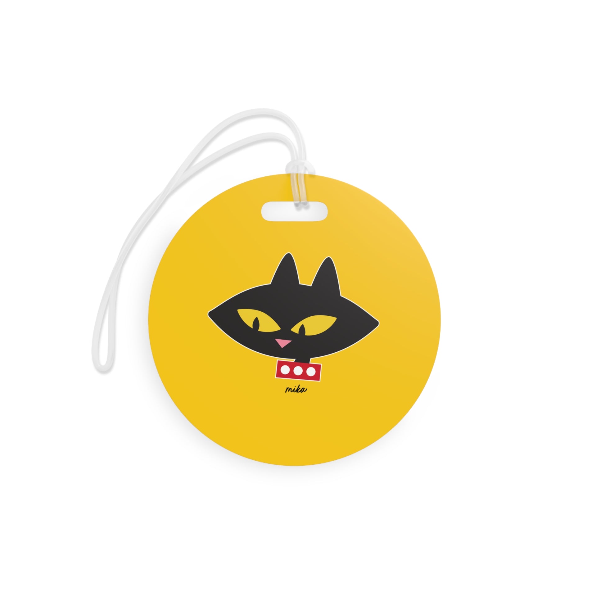 Mika Cat Luggage Tags