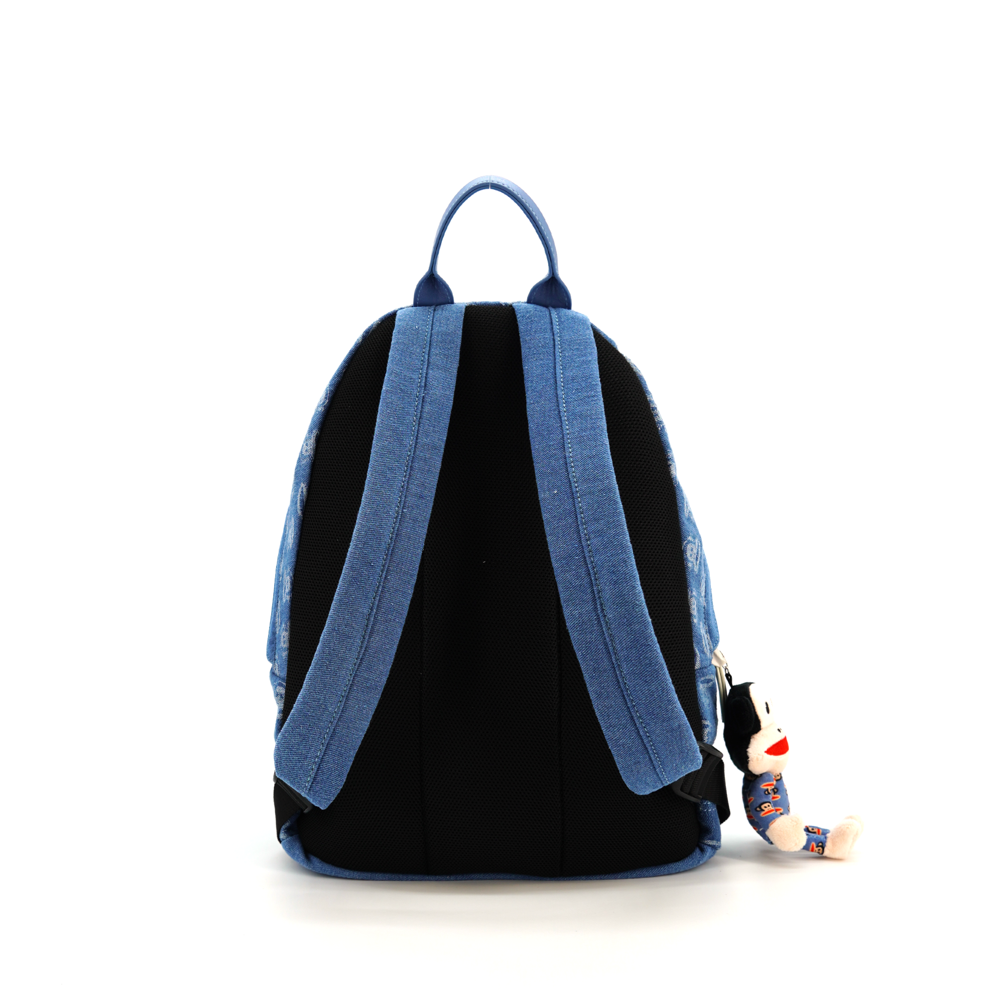 blank denim mini backpack Paul Frank All Around Denim Backpack