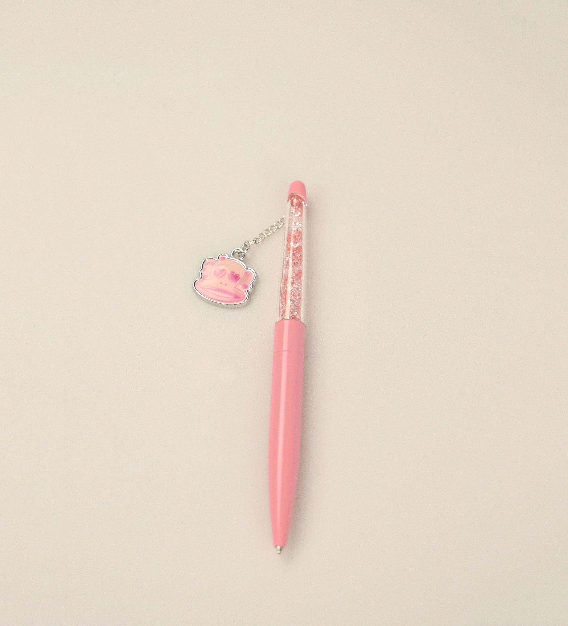 Rotating metal ballpoint pen