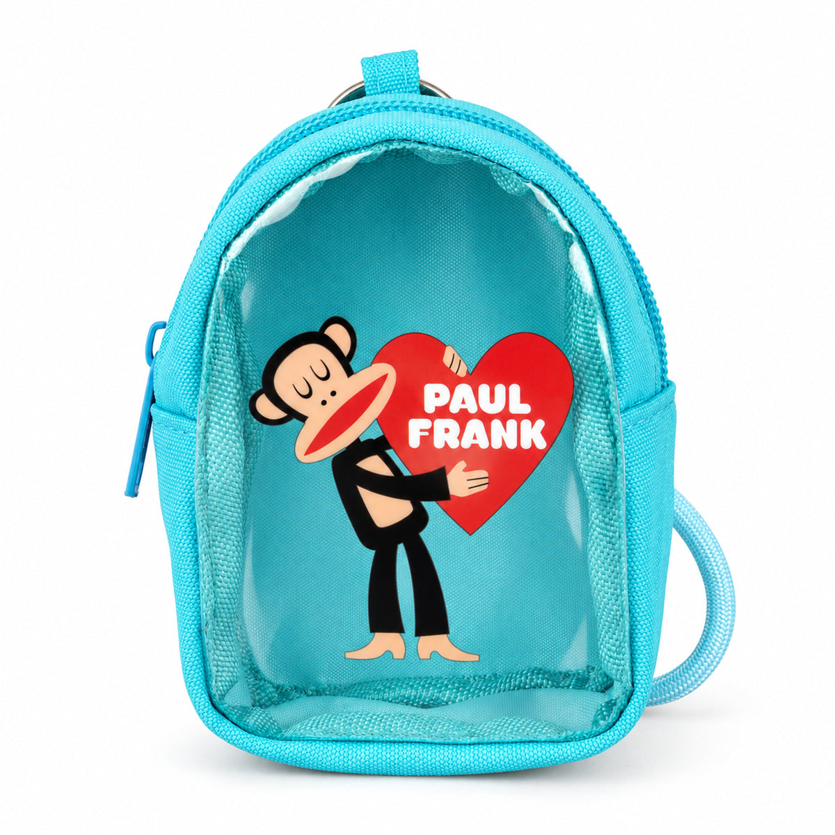 Blue Mini Coin Purse, Mini backpack (8x5x3cm)