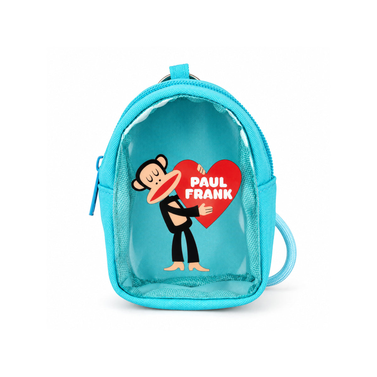 Blue Mini Coin Purse, Mini backpack (8x5x3cm)