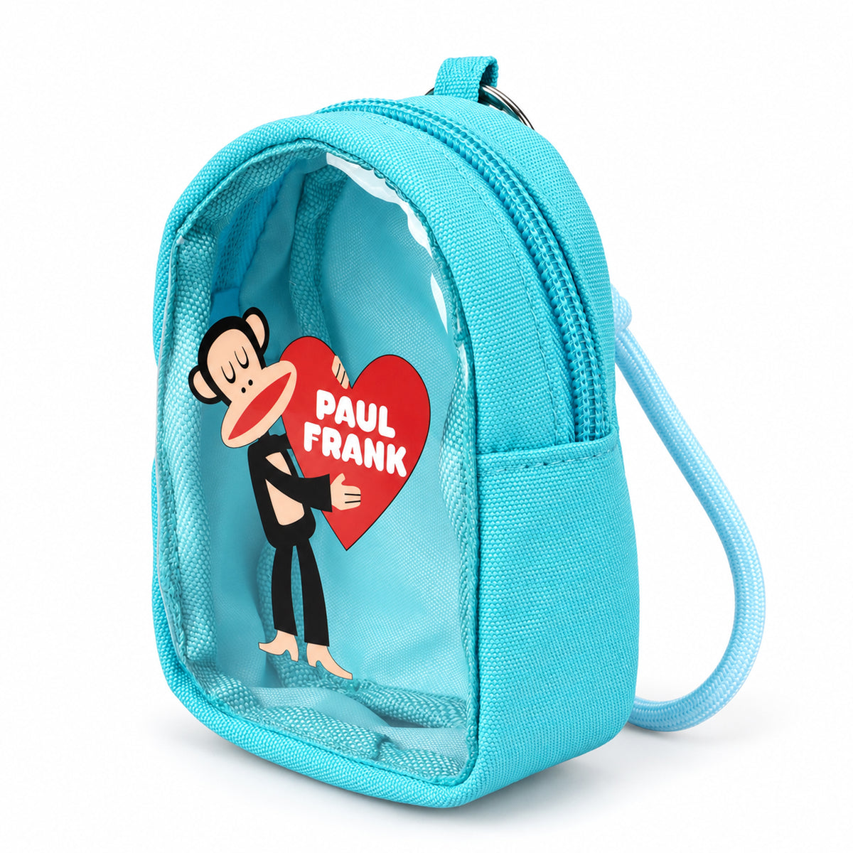 Blue Mini Coin Purse, Mini backpack (8x5x3cm)