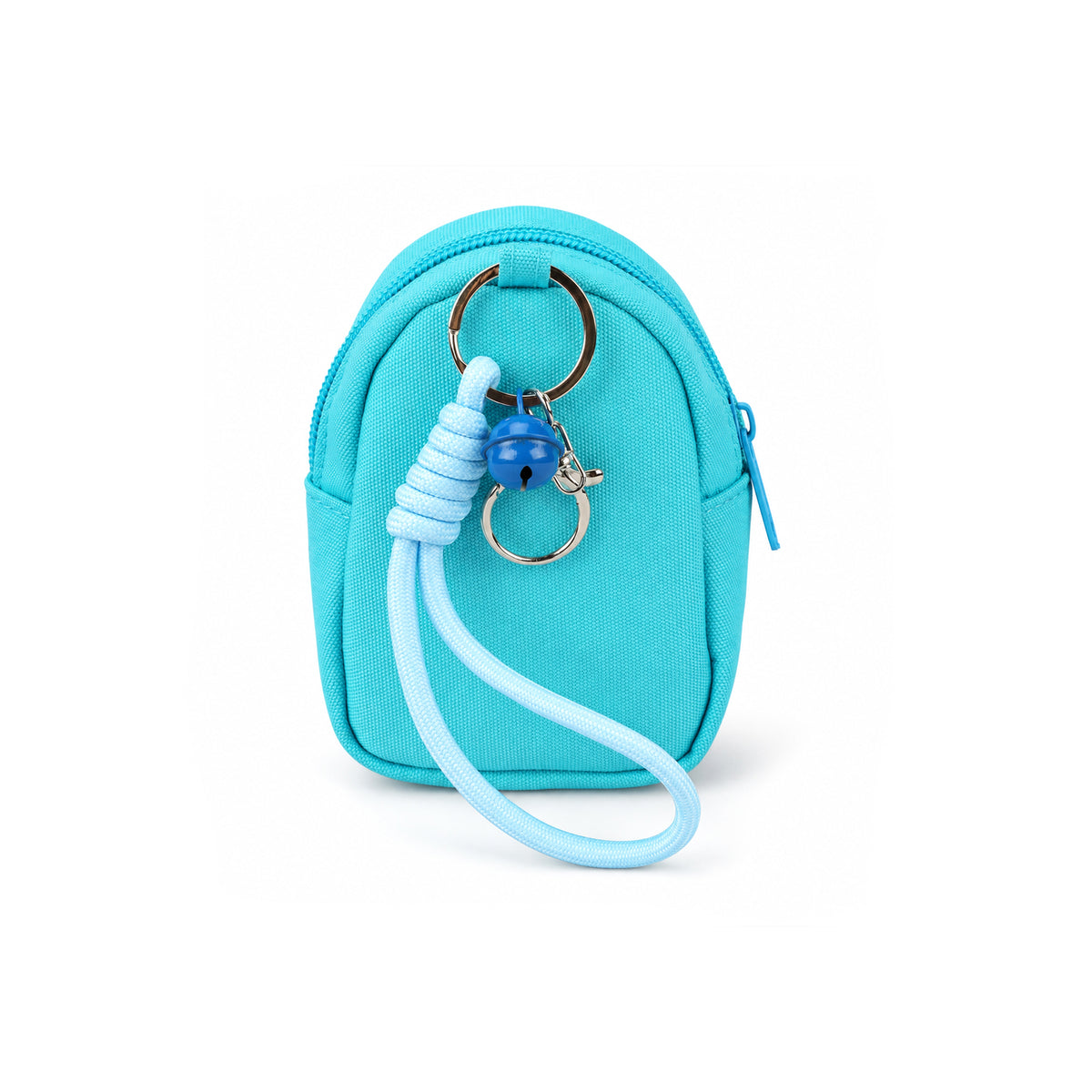 Blue Mini Coin Purse, Mini backpack (8x5x3cm)