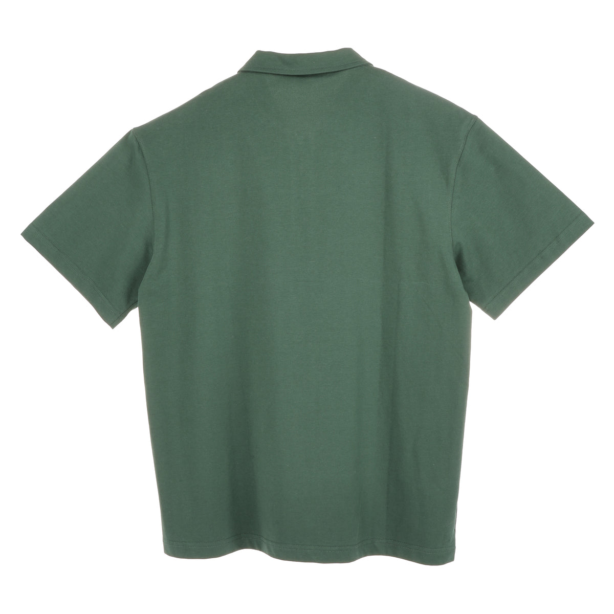 Piping Hot Future Men's Gray-Green Zip Polo Shirt – Metal Zipper Placket, Pique Mesh Fabric, Short Sleeve, Smart-Casual Top - IMG_9813.JPG