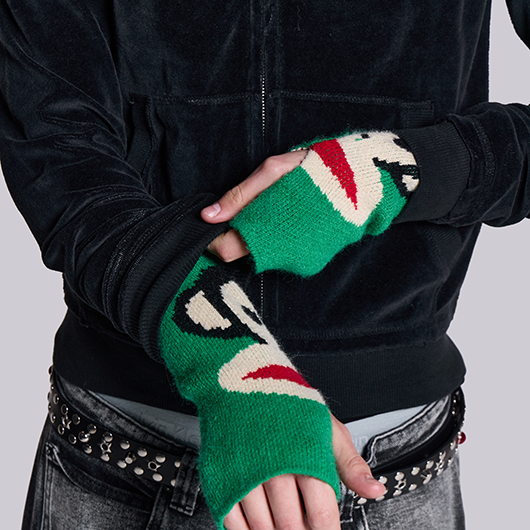 Jaded Fingerless Gloves