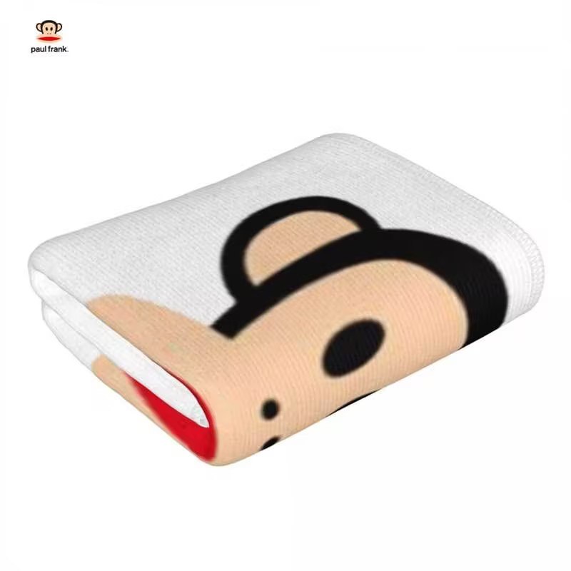Paul Frank Julius Absorbent Quick-Dry Sports Towel – Folded View with Julius Graphic