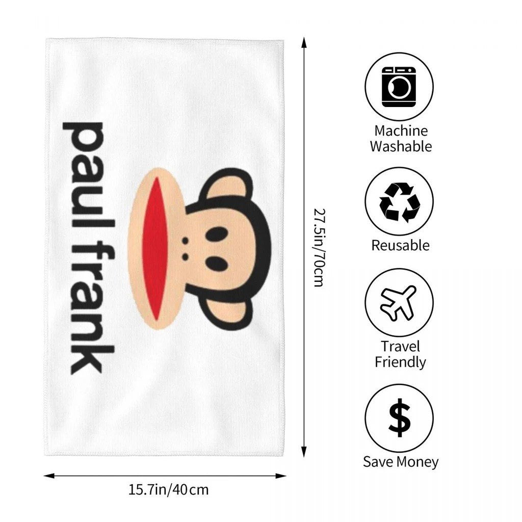 Paul Frank Julius Sports Towel - Dimensions 70x40cm & Key Features